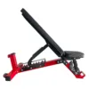 Heavy-Duty Adjustable Weight Bench - Red