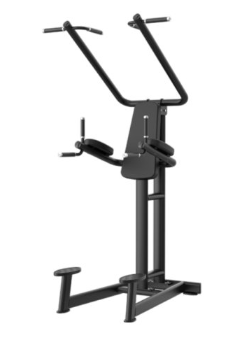 Vertical Knee Raise & Dip Station with Pull-Up Bar