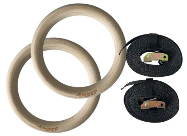 Wooden Gymnastic Rings 28 mm