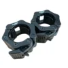 Plastic Barbell Collars Amrep Fitness - black