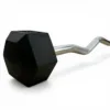 HEX Fixed EZ Curl Barbell