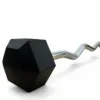 HEX Fixed EZ Curl Barbell