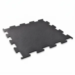 Rubber Puzzle Flooring - Black